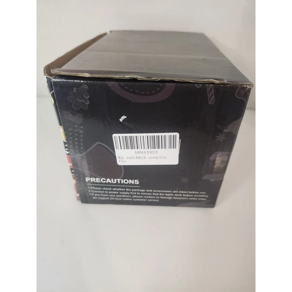 650 LED String Lights Cold White